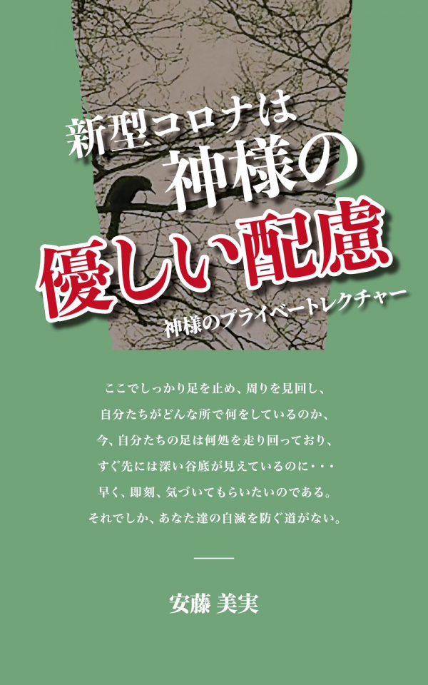 新型コロナは神様の優しい配慮 の表紙